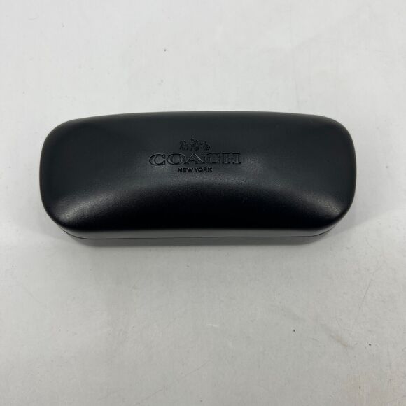Coach Sunglass Eyeglass Hard Case Snap Shut Clamshell Sunglasses Storage - Picture 2 of 10